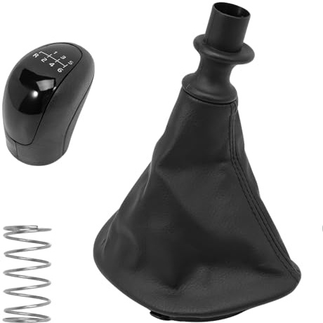 Anlseiod Cuffia Leva Cambio 6 marce per Mercedes Sprinter B906 Vito W639 Viano W639 2006-2014 Pomello Leva Cambio + Soffietto Scatola Cambio 959944