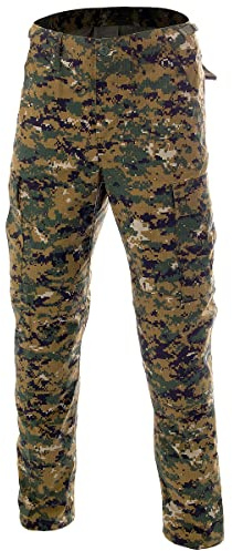 MFH BDU Kampfhose Ripstop Digital Woodland Größe XL