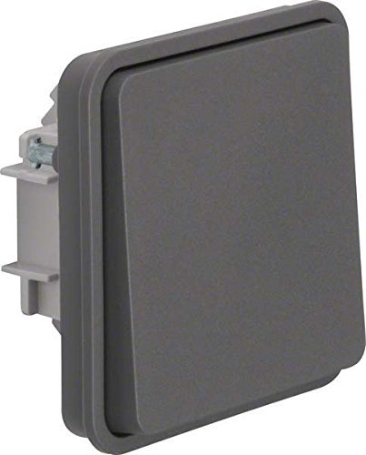 Berker 50453515 - Inserto per Pulsante W.1, Colore: Grigio Chiaro