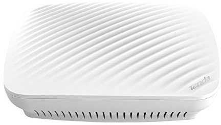 Tenda I9 Punto de Acceso Inalámbrico N300, WiFi Punto de Acceso, Montaje en Techo, 1 Fast LAN, MIMO, hasta 4 SSID, Administración Centralizada, Portal Cautivo, Soporta PoE Pasivo, Blanco
