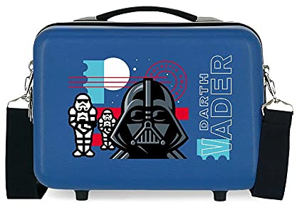 Star Wars Galactic Empire Kulturbeutel, anpassbar, mit Umhängetasche, Blau, 29 x 21 x 15 cm, starr, ABS 9,14 l