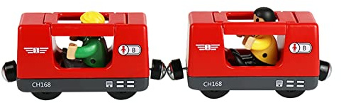 Uposao Trenino Elettrico Per Bambini, Collegamento Magnetico Locomotiva, Giocattolo Di Trenino Elettrico Locomotiva A Batteria Treno Elettrico Giocattolo Da Pista Regalo Di Compleanno Per Bambini