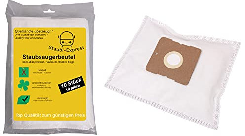 30 Stück Staubsaugerbeutel kompatibel mit Philips QVC II mit Mikrofilter II passgenauer Adapter