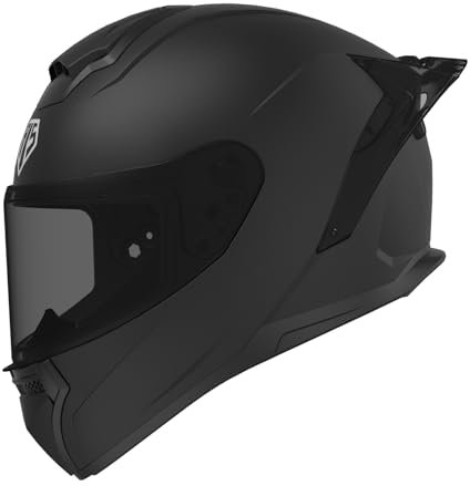 RUYICZB Casque De Moto Intégral, Casque Avant Rabattable Approuvé Dot/ECE, Casque Intégré, Casque Intégral Rabattable, Casque De Moto À Ventilations Multiples pour Adultes,C,XL