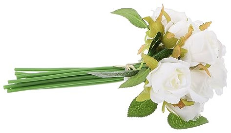 Ciieeo Halten Sie Blumenstrauß Für Die Beichte Der Hochzeit Gefälschte Hochzeitsdekoration Lebensechten Blumenstrauß Vasenfüller Rosenstrauß Brautsträuße Für Die Hochzeit
