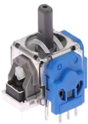 2-10 st halleffekt joystick-ersättning, 3D analog joystick-passform för PS5, PS4, Xbox-serien, One S/X-kontroll, reparationsdelar, tillbehör (6 st, för PS5)