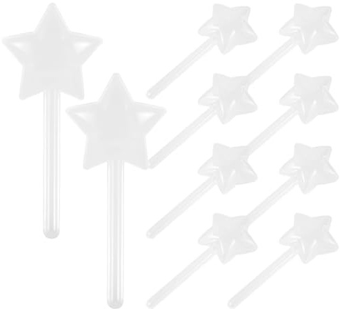 Ciieeo 10 pezzi Scatole Portaconfetti Trasparenti Forma Stella da Contenitori Delicati per Caramelle e Scatoline per Feste Compleanni e Matrimoni