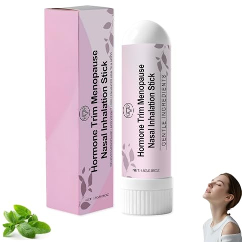 HormoTrim Menopause Nasal Inhalation Stick, 2026 New Nasal Inhal Stick, Hydrate Nourishing Cooling, Natural ingredients for Women (1)