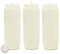 Hyoola Velas de Oración Blancas, 9 Días, Pack de 3 - Velas Religiosas de 18 cm - Velas Votivas para Uso Religioso, Memorial, Festivo, Velatorio o Emergencia - Velas con Vaso y Cera Vegetal