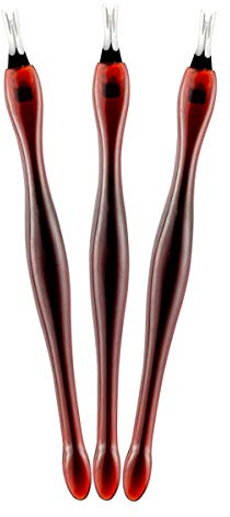 3Pcs Professional Cuticle Trimmer Cuticle Pusher Cuticle Knife Remover Dead Skin Practical Nail Art Tools