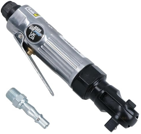 Stubby Air Ratchet/Wrench 3/8 Drive by US Pro AT005