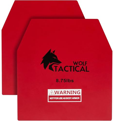 WOLF TACTICAL Weight Vest Plates – 5.75/8.75/14.5/19.75LB Pairs – Weighted Plates for Vest – Strength Training, Running, Walking, Workouts, Men & Women