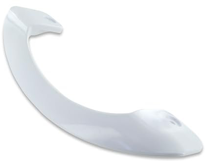DL-pro Poignée de porte verticale en plastique pour réfrigérateur congélateur Gorenje 380373 21,8 x 7 x 4,5 cm Blanc
