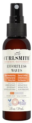 CURLSMITH - Spray per lo styling delle onde senza sforzo, leggero e idratante, riduce l'effetto crespo, aspetto naturale, per capelli mossi e ricci, vegano (59 ml)