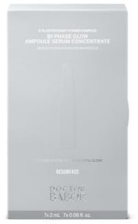 DOCTOR BABOR Bi-Phase Glow Ampullen | Anti-Falten Gesichtsserum, Für Fahle Haut, Gegen Pigmentflecken | Vitamin C & E Kur, 100% Vegan | 7x 2ml