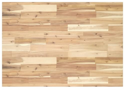 vidaXL Bordsskiva obehandlad 80x70x2 cm massivt akaciaträ, bänkskiva, badrumsbänkskiva, garagebänkskiva, köksbänkskiva, utbytesbänkskiva för kök