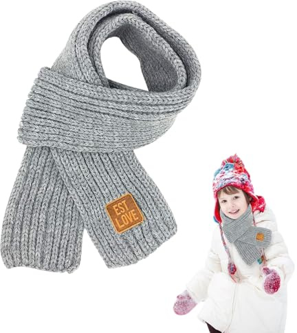 Smdbzda Scaldacollo Bambini Sciarpa, Sciarpa Invernale per Bambini, Scaldacollo Bambino Cotone, Bambini Termico Scalda Collo, Sciarpa per Bambino Neonato, per Bambini, per Ragazzi Ragazze Bambini (B)