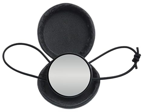 Miroir de poignet pour plongée : miroir portable étanche avec sangle, outil d'observation pour la plongée, la plongée en grotte, les sports de plein air, la survie, la natation et