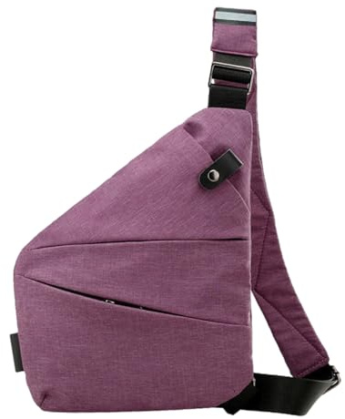 Genérico Stöldskydd resor - bröstkorg med flera fickor 32 x 23 cm