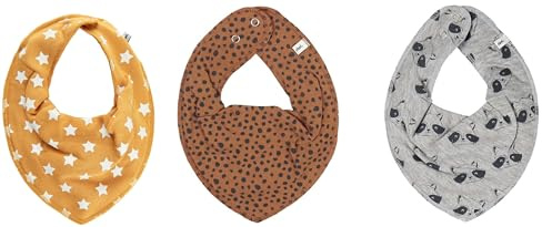 Pippi Bavaglino triangolare unisex per bambini Burlwood Taglia unica