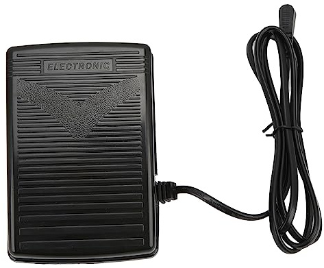 Pedal para Máquina de Coser, Pedal de Control de Pie Pedal de Control para Máquina de Coser de Material Plástico, Accionado por el Pie, Apto para SC220 6160 6180 5400 XL-400