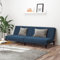 Generisch Schlafsofa 2-Sitzer Blau Samt,jiangboyue-375925