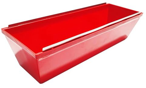 Colcolo Bac à boue pour cloisons sèches, bac à boue pour peinture, bac à ciment professionnel pratique et facile à transporter, bac à outils de maçonnerie