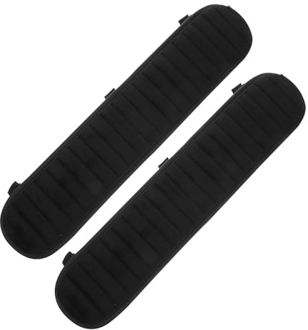 SEWACC Almohadillas para Reposabrazos De Silla Funda Protectora De Felpa Mango Almohadillas para Asas De Sillas Uso Oficina De Escritorio