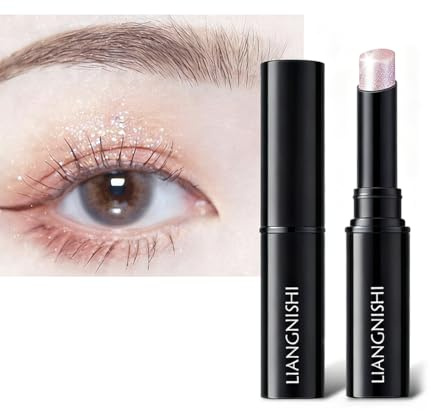 ARYIMYDP Ombre à Paupières en Stick Brillant, Crayon Paupière Multi-Fonctions pour Maquillage des Yeux, Formule Résistante à l'Eau et à la Transpiration, Parfait pour les Débutantes en Maquillage