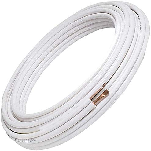 Tubi Rame Condizionatore Condizionamento Coppia 1/4 + 3/8 Adatto A Gas R410A R407C R32 (5 Metri (5+5))