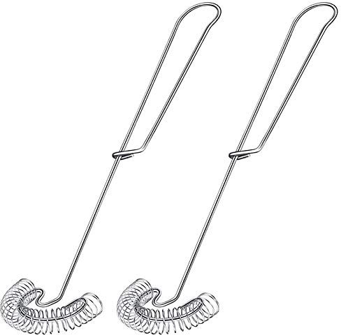 2 Pezzi Frusta Frusta Frusta per in acciaio inossidabile Frusta a Molla piatta Frusta Montaluoco, Latte e Sbattitore per Uova