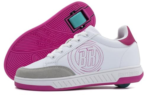 BREEZY ROLLERS skor med hjul för barn I rullskor-Sneaker Kids I från barn gator skor till rullskridskor på några sek. I Patenterat klicksystem I Gymnastikskor med hjul för flickor och pojkar
