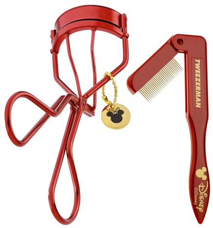 TWEEZERMAN Wimpernzange und Wimpernkamm Set, Magic All Around, Christmas Edition