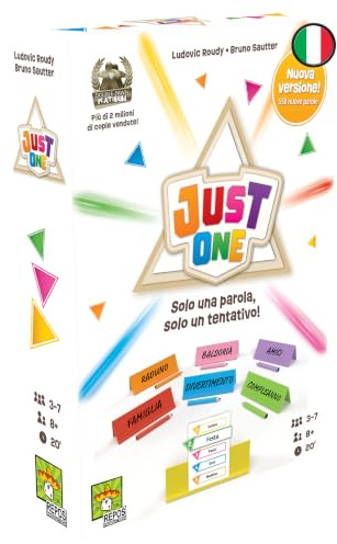 Asmodee – JUST ONE – Edizione Refresh – Party Game Collaborativo di Parole
