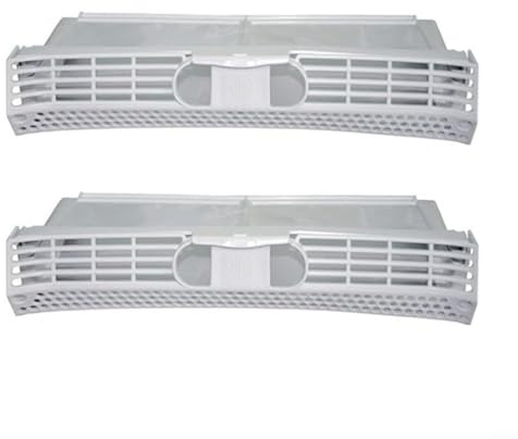 Filterpåse torkare ersättning för Bosch Tumble Dryer 652184 | luddfilter med vikbar design för platsbesparande förvaring | Kompatibel med Active Steam Sensitive Exxcel 7/8 modeller (2-pack)