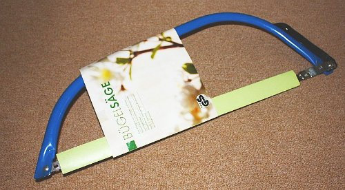 Bügelsäge 530 mm mit Sägeblatt aus Karbonstahl Made in Germany