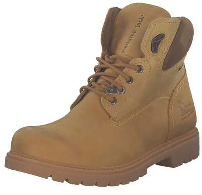 Panama Jack Amur GTX - Stivali Combat Uomo, Giallo (Vintage C4), 40 EU
