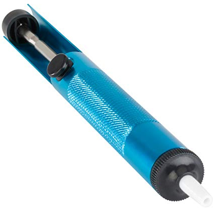 Desoldering Vacuum Pump, Aluminum, Teflon Tip