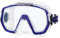 Tusa Freedom Elite - Maske, Cobalt Blue/Transparent