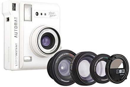 Lomography Lomo'Instant Automat Sofortbildkamera Bora Bora + Objektivaufsätze