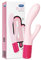 Durex Play Maxi Fun, Sex Toy, Massaggiatore Rabbit a Doppia Estremità, Vibratore per Stimolazione Combinata di Vagina e Clitoride, Waterproof