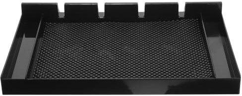 Beavorty Barber Clipper Tray Compact Hair Clipper Organizer for Stylists Multi-tool Storage Mat for Clippers Combs Scissors for Salon Workstations Home Use