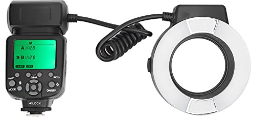 Makro TTL Ringblixt, Bärbar Universell Höghållfast Makroringblixt Lätt Att Installera Plast för -kamera