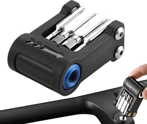 Cykelreparationskit Aluminiumlegering Bärbar | Komplett Cykelverktygssats För Son Dotter Familj Män Kvinnor Pojkar Ungdomar Tonåringar Vänner Kollegor