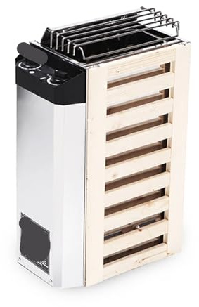 ZADCCS Calentador de Sauna, Estufa de Sauna con Orificio Interior, Estufa seco doméstica, Equipo Tubo Calentamiento Doble, Motor for para el hogar y el Hotel(3k)