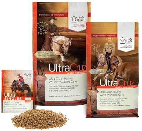 UltraCruz® Suplemento para el Bienestar y el Rendimiento Articular de los Caballos, 10 Libras