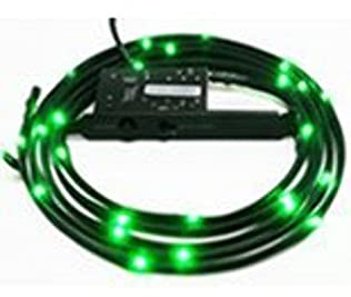 NZXT 2 m Sleeved LED Kit - Green