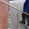 Geländer Edelstahl Außen & Innen Komplett Set | Treppengeländer bodenmontage Bausatz | Wandhandlauf für Treppenhaus