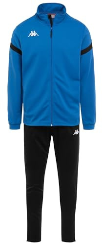 Kappa Dalcito Tuta da ginnastica, Blu / Nero, M Unisex - Adulto