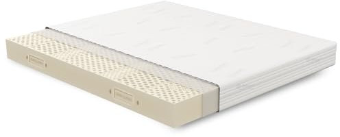 Latexmatratze 160x200 - Domi - H2 - RG60-7 Zonen - 18 cm - Mittelweich - Matratze 160x200